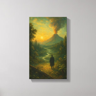 Primordial Earth Canvas Print