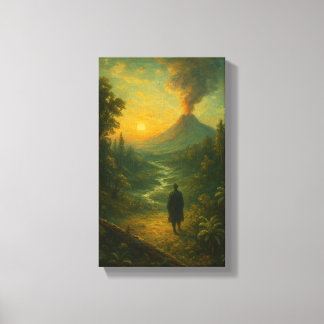 Primordial Earth Canvas Print