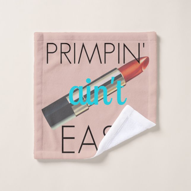 Primpin' n'est pas Easy Girly Urbain Serviette de  (Gant de toilette)