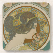 Primrose by Alphonse Mucha 