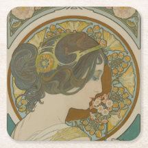 Primrose by Alphonse Mucha 