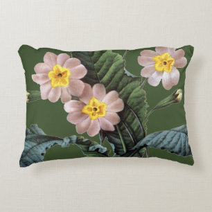 Primrose (Primula Aucalis) Accent Pillow