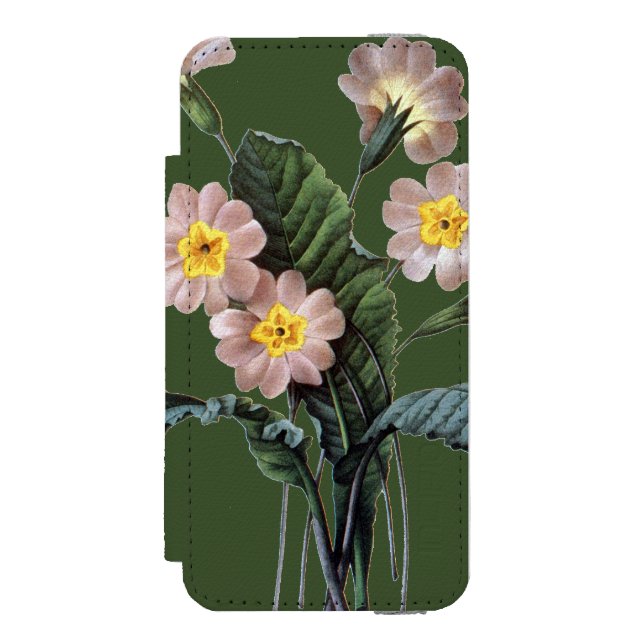 Primrose (Primula Aucalis) Incipio iPhone Wallet Case (Folio Front)