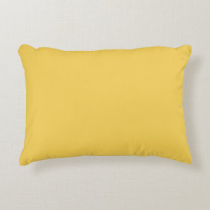 Primrose Yellow Solid Colour Accent Pillow