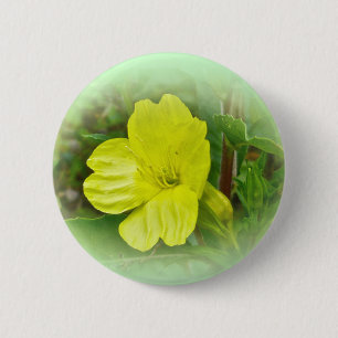 Primrose Yellow Wildflower Coordinating Items 2 Inch Round Button