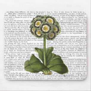 Primula Auricula Blue Mouse Pad