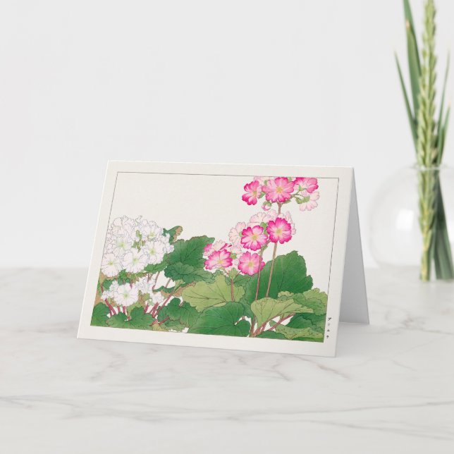 Primula by Tanigami Konan Card (Front)