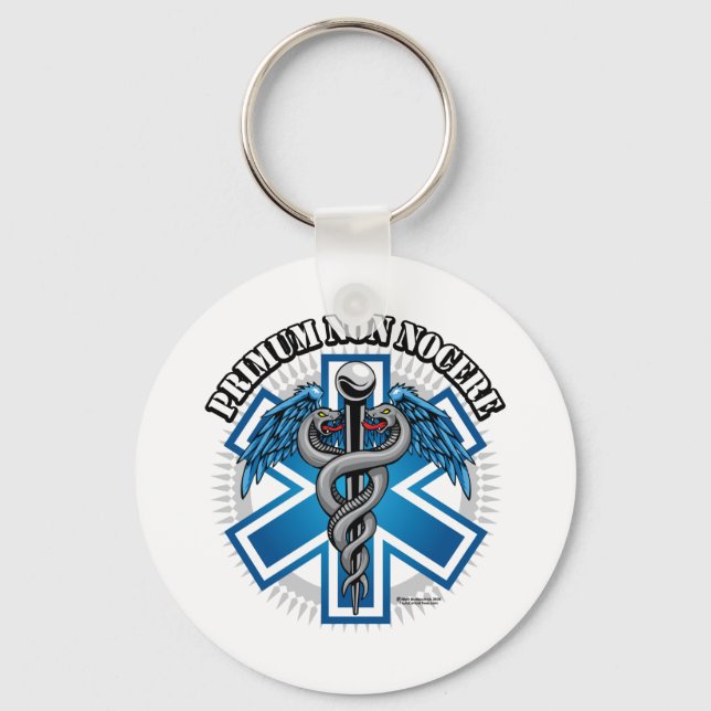PRIMUM NON NOCERE Combat Medic Keychain (Front)
