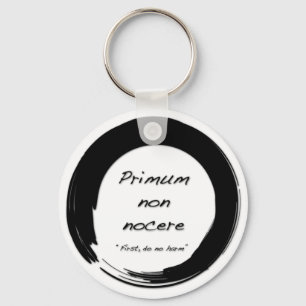 Primum Non Nocere Keychain