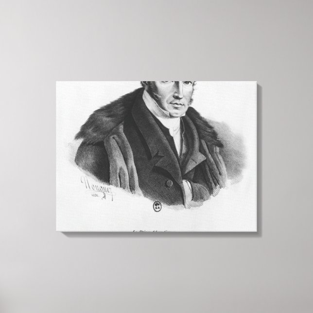 Prince Adam George Czartoryski, 1831 Canvas Print (Front)