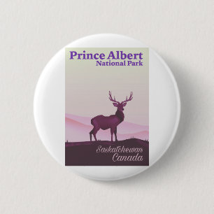 Prince Albert National Park, Saskatchewan, Canada 2 Inch Round Button
