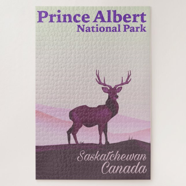 Prince Albert National Park, Saskatchewan, Canada Jigsaw Puzzle (Vertical)