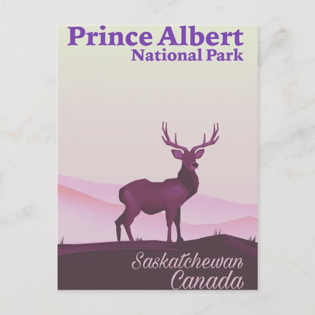 Prince Albert National Park, Saskatchewan, Canada Postcard (Front)