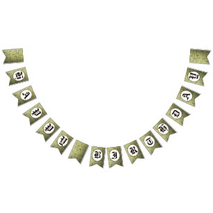 Prince and Crown Birthday Party Bunting Flags