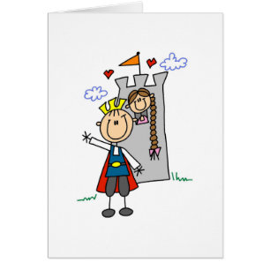 Prince and Girl in Tower Tshirts and Gifts