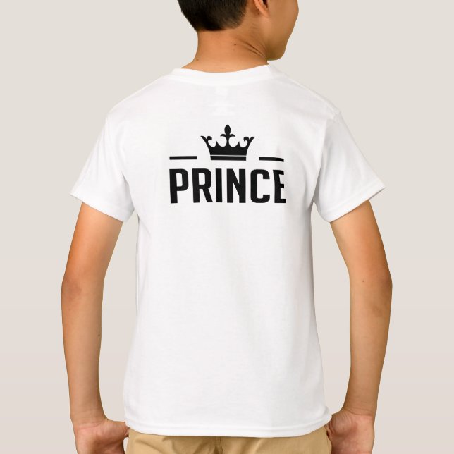 Prince and Princess Shirts (Back)