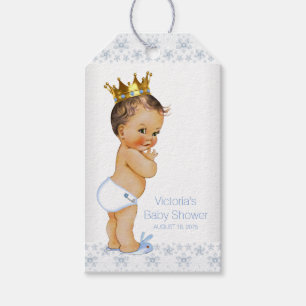Prince Baby Shower Gift Tags