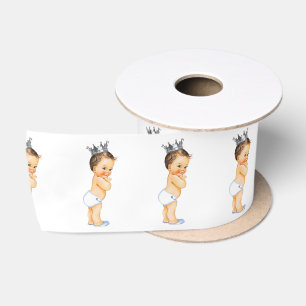 Prince Baby Shower Satin Ribbon