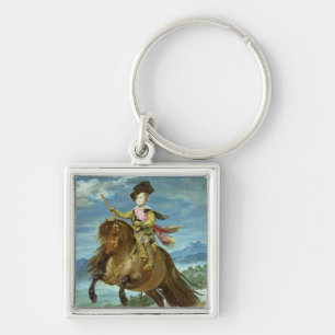 Prince Balthasar Carlos on horseback, c.1635-36 Keychain