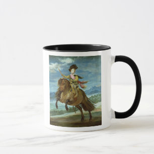 Prince Balthasar Carlos on horseback, c.1635-36 Mug