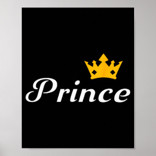 Prince Boys Men Family Matching Valentines Day  Poster