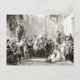 Prince Charles Edward and the Highlanders Postcard