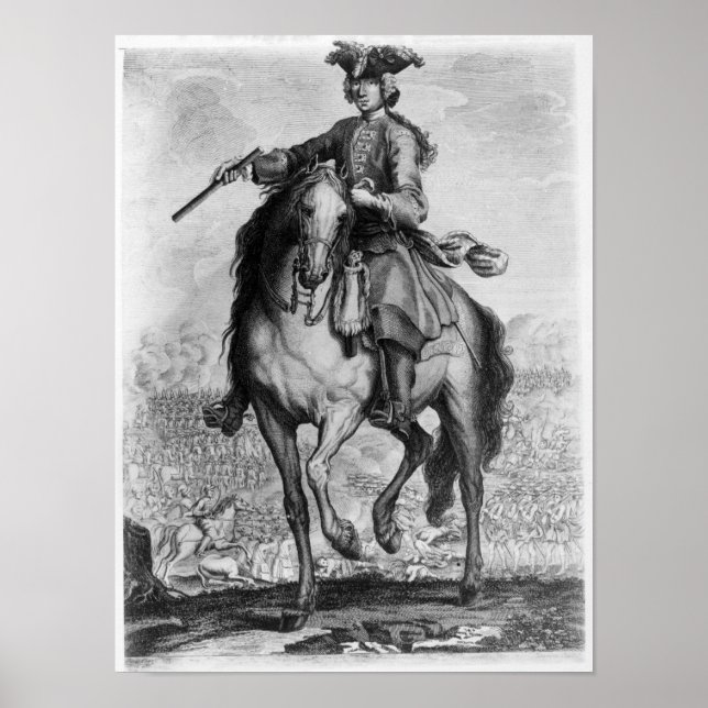 Prince Charles Edward Stuart at the Battle Poster (Front)
