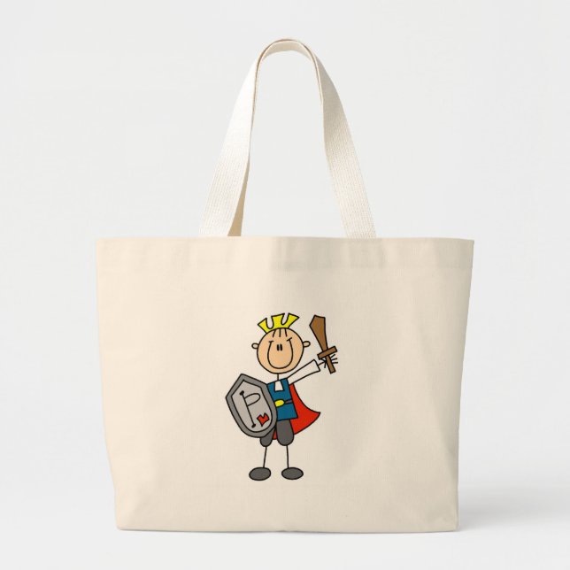 Prince charme avec le sac d'épée et de bouclier (Devant)