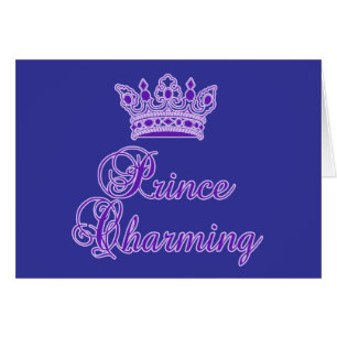 Prince charme dans le pourpre royal pour le bébé