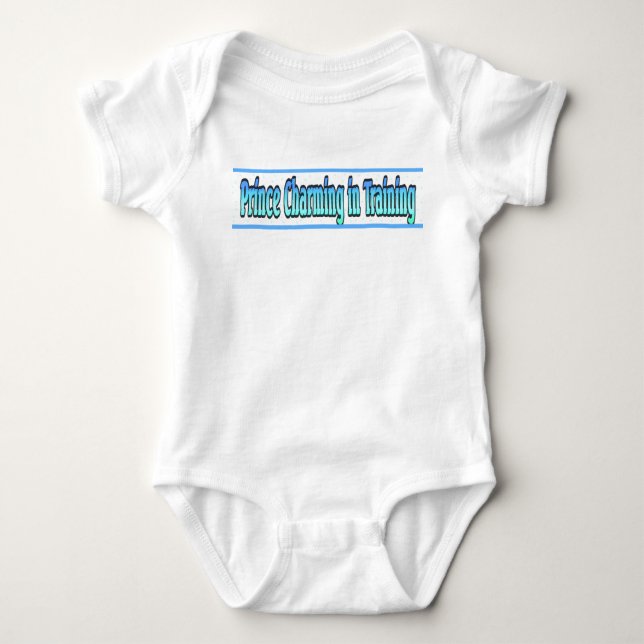 Prince Charming Baby Bodysuit (Front)