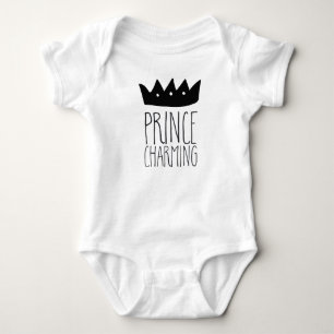 Prince charming baby bodysuit