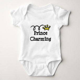 Prince charming baby shirt for boys