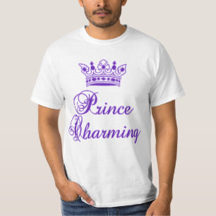 Prince Charming in Royal Purple for Baby or Adult T-Shirt