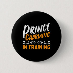Prince Charming In Training Fairy Tale Hero 2 Inch Round Button