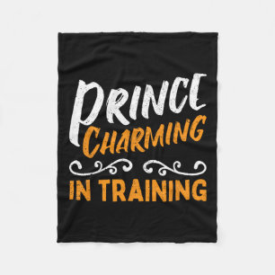 Prince Charming In Training Fairy Tale Hero Fleece Blanket