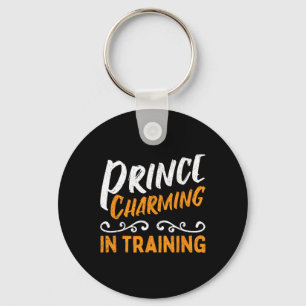 Prince Charming In Training Fairy Tale Hero Keychain
