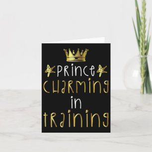 Prince Charming In Training Hero Halloween Lazy Co Card
