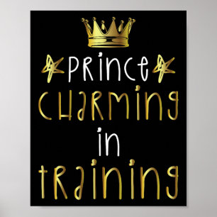 Prince Charming In Training Hero Halloween Lazy Co Poster