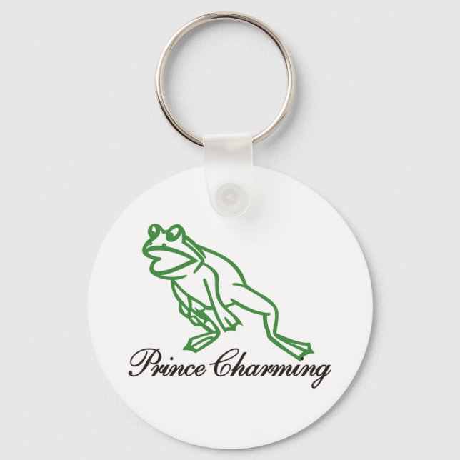 Prince Charming Keychain (Front)