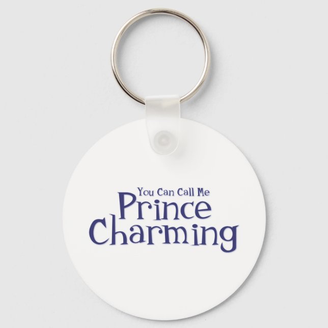 Prince Charming Keychain (Front)