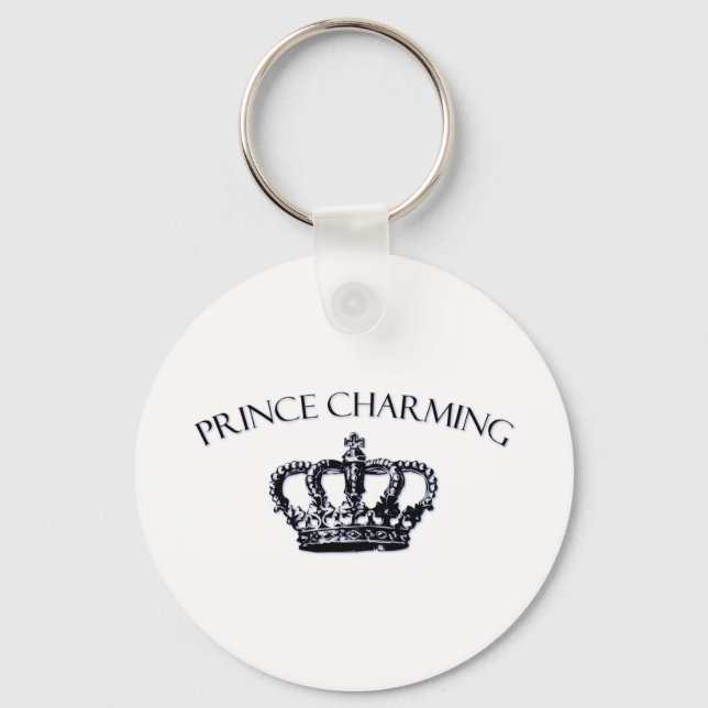 Prince Charming Keychain (Front)