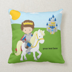 Prince Charming Throw Pillow