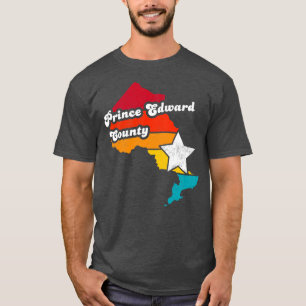 Prince County Ontario Canada Vintage Distressed So T-Shirt