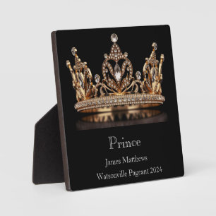 Prince Crown Pageant Plaque