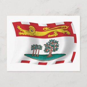 Prince Edward Island Flag Postcard