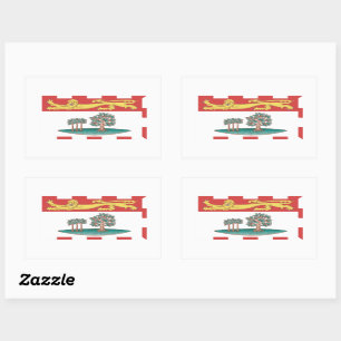 Prince Edward Island Flags Graphic Sticker