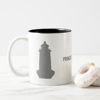 Prince Edward Island Lighthouse Two-Tone Coffee Mug