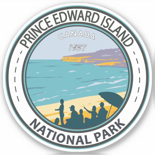 Prince Edward Island National Park Beach Vintage (Front)