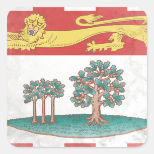 Prince Edward Island Square Sticker