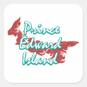Prince Edward Island Square Sticker